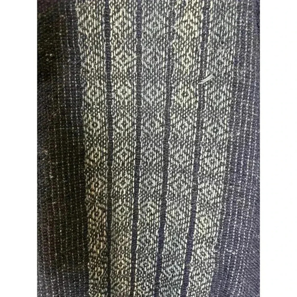 Free People Half Moon Blue Jacquard Kimono Top One Size - Picture 6 of 6